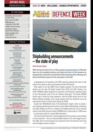 Defence Week Premium 393 PDF Version